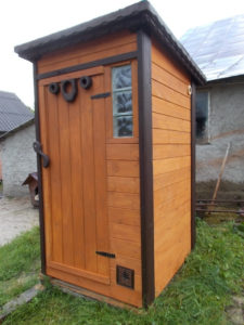 Portable Eco1 Toilet: (1.37m L x 1.19m W), version2